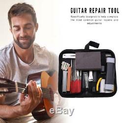 Guitars Repair Maintenance Tool Set Guitar Toolkit with Grinding Fret File NEW