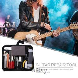 Guitars Repair Maintenance Tool Set Guitar Toolkit with Grinding Fret File NEW