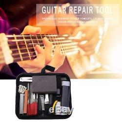 Guitars Repair Maintenance Tool Set Guitar Toolkit with Grinding Fret File NEW