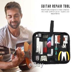 Guitars Repair Maintenance Tool Set Guitar Toolkit with String Cutter Ruler NEW