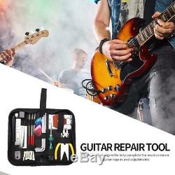 Guitars Repair Maintenance Tool Set Guitar Toolkit with String Cutter Ruler NEW