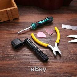 Guitars Repair Maintenance Tool Set Guitar Toolkit with String Cutter Ruler NEW