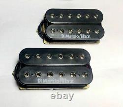 HH Ibanez Prestige Guitar Dimarzio/IBZ USA Black Humbucker Pickup set