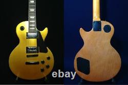 Haze HSG9TGD Solid Mahogany Body Electric Guitar, Metallic Golden withLocking Tuner