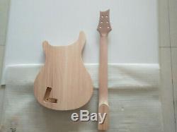 High quality 1 set Electric guitar body and neck PRS kit diy guitar parts