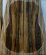 Highly Figured Black And White Limba Guitar Tonewood Back And Side Luthier Set