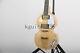 Hollow Body Natural Electric Guitar Gold Parts Free Ship 6 Strings Set In Joint