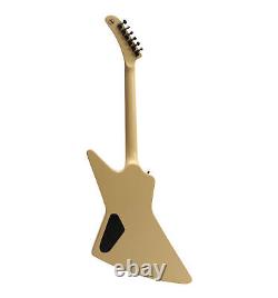 Hot Sell Eet Fuk Middle Finger Inlays Metallica EX Style Electric Guitar