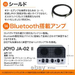 Ibanez AS103T Black Electric Guitar Beginner 14 piece Set w Bluetooth amplifi