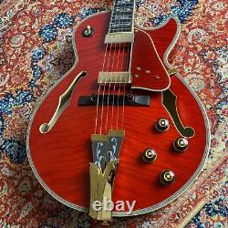 Ibanez GBSP10-See-through Red- George Benson Signature Model #GG10u