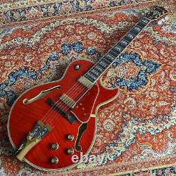 Ibanez GBSP10-See-through Red- George Benson Signature Model #GG10u