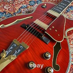 Ibanez GBSP10-See-through Red- George Benson Signature Model #GG10u