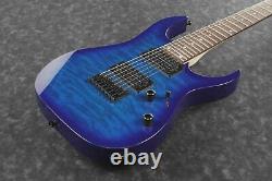 Ibanez GIO Series 7 String Guitar Set GRG7221QA-TBB