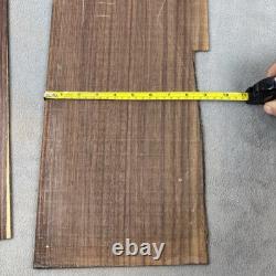 Indian Rosewood Acoustic Guitar Book-matched Tonewood Back And Sides Build Set