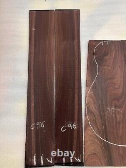 Indian Rosewood Back And Side Set Figured Grains Free Shipping