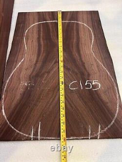 Indian Rosewood Back And Side Set Figured Grains Free Shipping