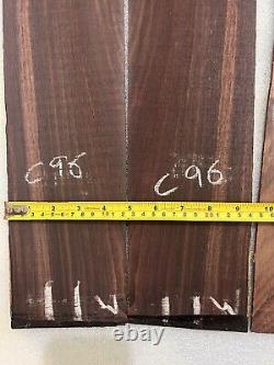 Indian Rosewood Back And Side Set Figured Grains Free Shipping