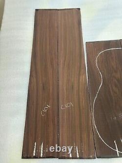 Indian Rosewood Back And Side Set Figured Grains Free Shipping