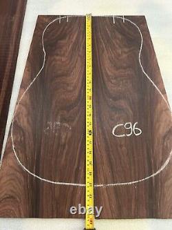 Indian Rosewood Back And Side Set Figured Grains Free Shipping