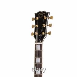 J&D Luthiers LP-Style Electric Guitar (Black) JD-DLP-BLK. INCLUDES SETUP