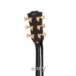 J&D Luthiers LP-Style Electric Guitar (Black) JD-DLP-BLK. INCLUDES SETUP