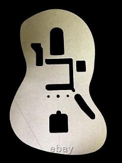 Jaguar Guitar Template Set cnc made 100% accurate templates