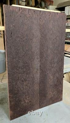 Jarrah Burl Wood Electric Guitar CARVETOP set
