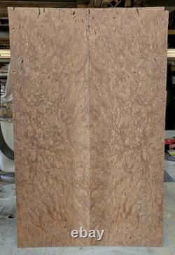 Jarrah Burl Wood Electric Guitar CARVETOP set