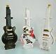 Jim Beam Guitar Decanters Full Set Of 3 Ltd Edit Set Brand New Never Filled