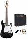 Johnny Brook Electric Guitar Kit Set & 20w Amplifier Music Perfect Gift Package