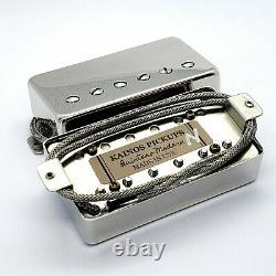 KAINOS Quintero Modern Les Paul Guitar Pickups PAF Humbucker set Nickel