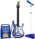 Kids Electric Musical Guitar Play Set, Toy Guitar Starter Kit Bundle With 6 Demo