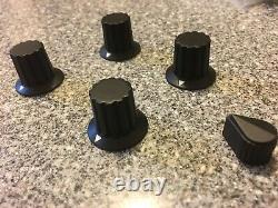 Knobs for Alembic Series bass or electric guitar, brand new complete set