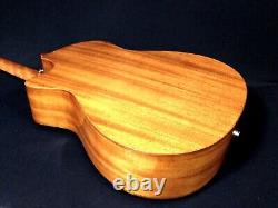 Kriens All-Mahogany+Flame Maple Veneer Electro-Acoustic Guitar+Free Bag KA-430CS