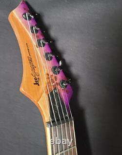 Leo Jaymz Monsoon /Maroon and Tan Burl/Free Set up and Shipping
