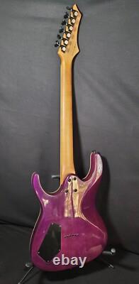 Leo Jaymz Monsoon /Maroon and Tan Burl/Free Set up and Shipping