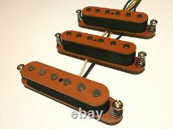 MONSTER Stratocaster Guitar Pickups SET +18kOhm HandWound Power Strat HOT & FAT