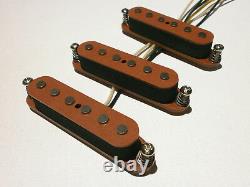 MONSTER Stratocaster Guitar Pickups SET +18kOhm HandWound Power Strat HOT & FAT