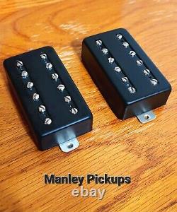 Manley Pickups Hot Humbucker Set'Dark Matter' Alnico5, Nickel-Silver, 16K, 15K
