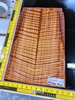 Master Grade Ancient Quilted Redwood Bookmatched Guitar Top Set Luthier Supplies