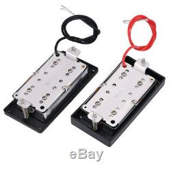 Metal & Electron Material Humbucker Neck Bridge Pickup Set for LP Guitars NEW