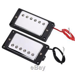 Metal & Electron Material Humbucker Neck Bridge Pickup Set for LP Guitars NEW