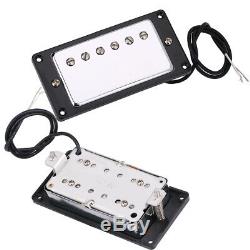 Metal & Electron Material Humbucker Neck Bridge Pickup Set for LP Guitars NEW