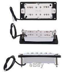 Metal & Electron Material Humbucker Neck Bridge Pickup Set for LP Guitars NEW