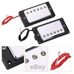 Metal & Electron Material Humbucker Neck Bridge Pickup Set for LP Guitars NEW