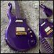 Metallic Purple Cloud Solid Body Electric Guitar With Arrow Inlays Gold Hardware