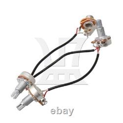 Multicolor Metal Wiring Harness Prewired Electric Guitar Bass Part