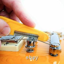 Music Nomad MN668 6 pc. Electric Guitar Diamond Coated Nut File Set Light