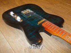 Mutant Guitar Works Custom Telecaster Flametop #03 Fully set up low action