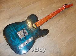 Mutant Guitar Works Custom Telecaster Flametop #03 Fully set up low action